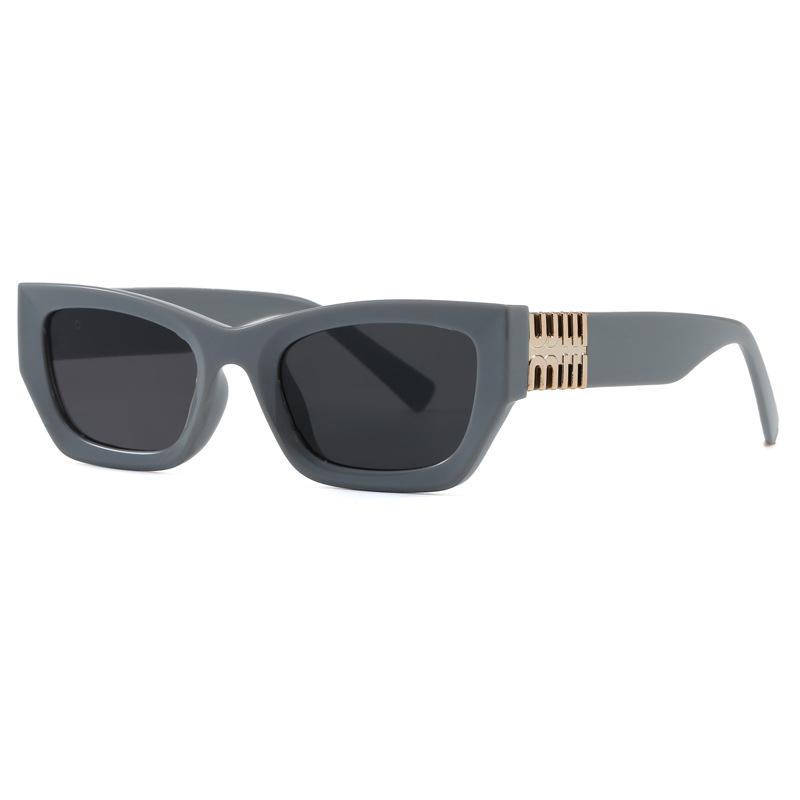 High-End Small Square Frame Sunglasses: Fashionable for Driving, Photography, or Hip Hop