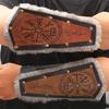 Knight Gauntlet Medieval Arm Cuff Renaissance Costume Arm Guard PU Armor Bracers Arm Gauntlet Steampunk Arm Sleeves
