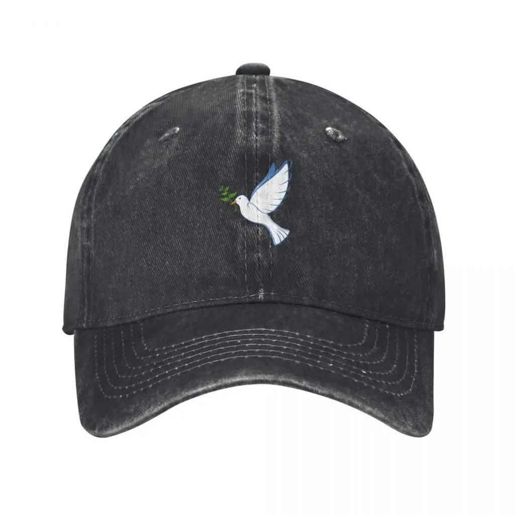 PEACE DOVE SIGN OF PEACE PRINT DESIGN Baseball Cap Luxury Hat Trucker Cap Icon Boy Child Womens