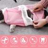 Mesh Cats Washing Bags Anti Scratch Cat Bathing Bag Multi-purpose Cat Grooming Shower Bag  Beauty