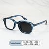 Vintage Brand Square Frame Myopia Glasses Prescription Nearsight Anti Blue Light Women Eyewear 89239