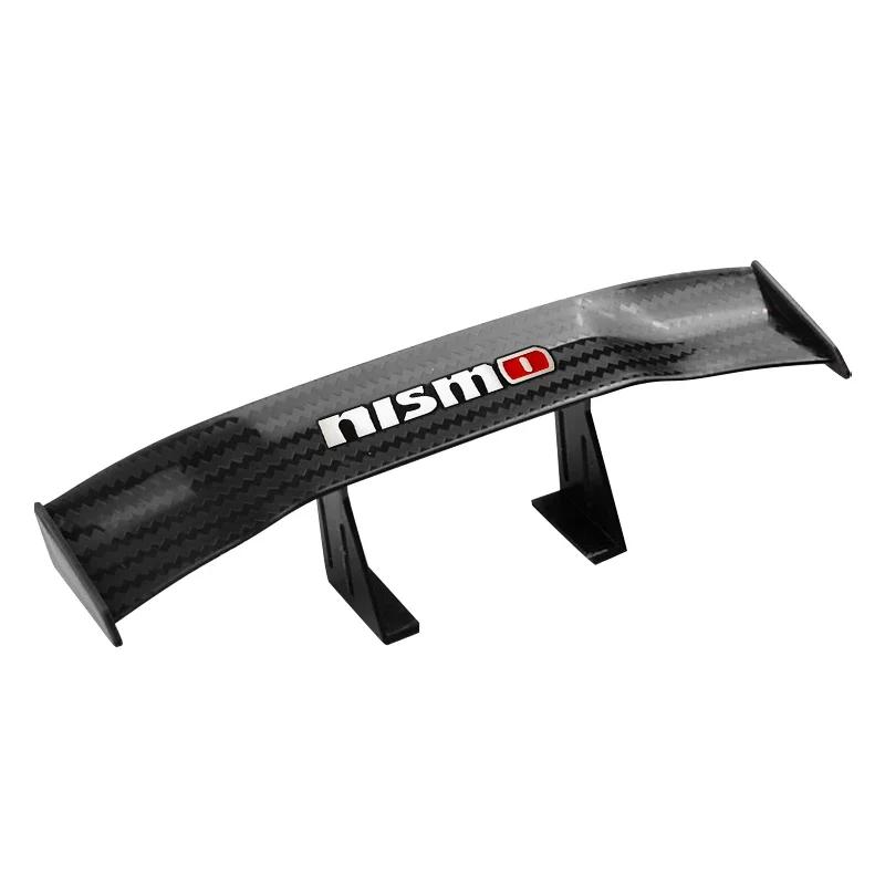 

Мини-крылья Комплекты обвеса кузова Спойлер на багажник Маленькая модель Декор Автоаксессуары Для Nissan Nismo Tiida Teana GTR Juke Versa Almera