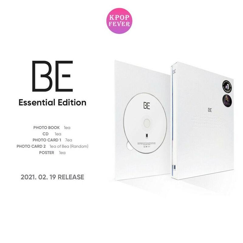 BTS BE ESSENTIAL ALBUM CD Photobook Photocard Sealed