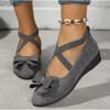 Spring 2026 New Women Flat Round Head Loafers Woman Mary Janes Shoes Autumn Fashion Flat Shoes Casual Wedge Shoes For Women