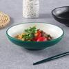 Japanese Melamine Mushroom Hat Salad Bowl: Creative Shallow Artistic Tableware for Rice, Soup, Noodles, and More