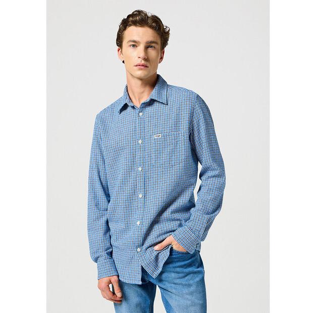Рубашка Wrangler 1 PKT SHIRT LIGHT EU M