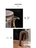 Weisheng High-Temp Resistant Glass Teapot with Wooden Handle and Built-in Filter