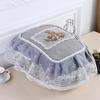 Universal Rice Cooker Dust Cover Air Fryer Cover Lace Rice Pot Cover Kitchen Electric Pressure Cooker Protector Dustproof Cover