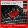Driver's Car Floor Mat Repair Patch, Wear-Resistant Board, Anti-Wear Board, Anti-Slip Mat, Thickened Reinforced Plastic Oxford Tread