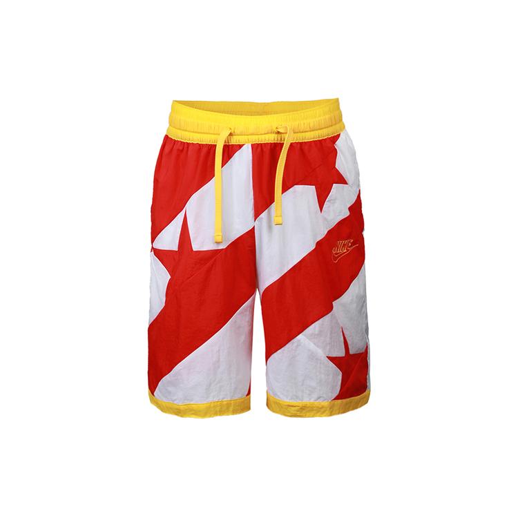 Nike Basketball Shorts Men s University Red/White/University Gold Moderate Bermuda Shorts CK6312-657 M