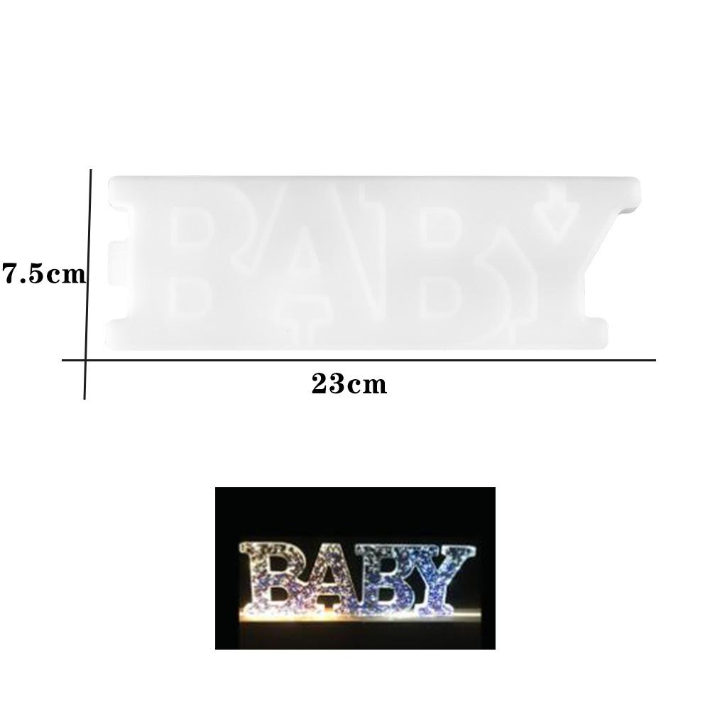 Home Love Silicone Mold Letters Epoxy Resin Mould for DIY Resin Crafts Casting Molds Home Decoration Jewelry Making Tool