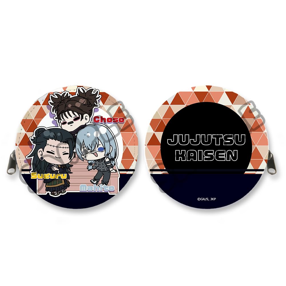 TV Anime Season 2 6th Edition Round Coin Case M TD "Jujutsu Kaisen" [Geto Suguru, Mahito, Choso]