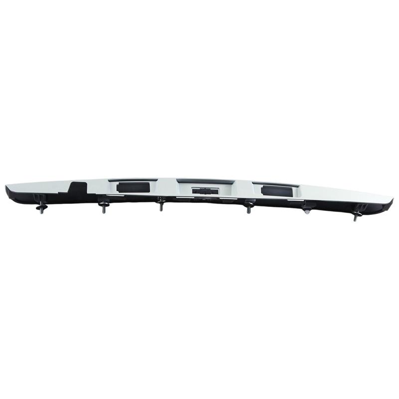 1 PZ Maniglia Portellone Posteriore Auto Con Foro Chiave I-Key & Fotocamera Copertura Portellone Bagagliaio Bianco Avorio ABS Per Nissan Qashqai J10 2007-2014