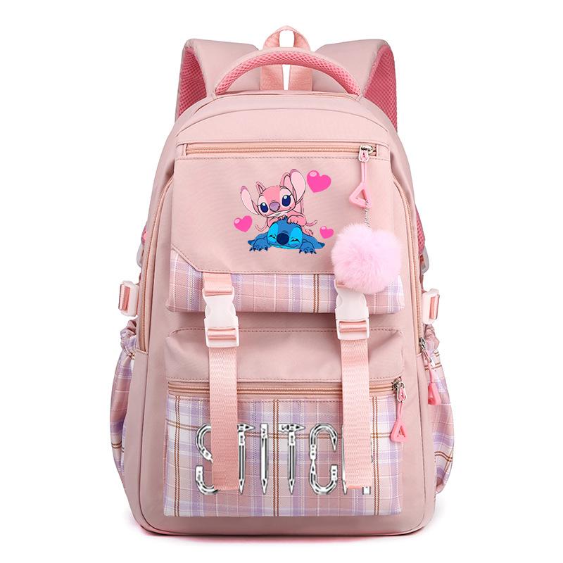 Summer Printed Backpack Junior High School Student High School Student Male Female Student School Bag