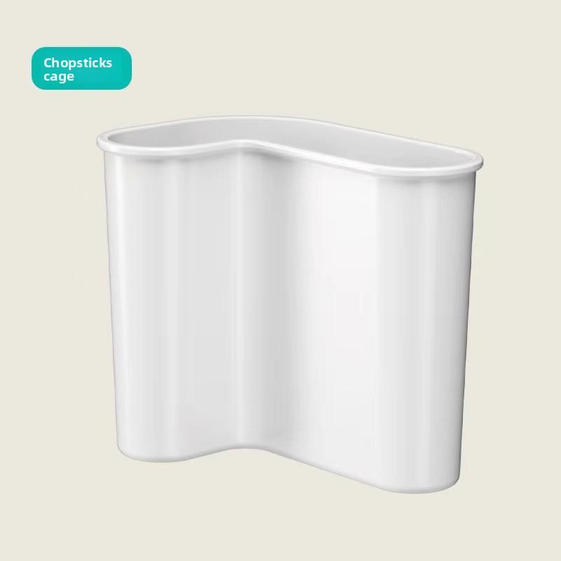 Kitchen Storage Rack for Bowls and Chopsticks Box Storage for Bowls Plates Household Storage Rack Countertop Bowl Cabinet Draining Bowl Rack white 989₽