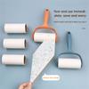Rouleau de papier collant déchirable, essuie-glace anti-poussière pour vêtements de chat et de chien, dissolvant de ébouriffements, brosse de nettoyage de poils de lit à rouleau Portable