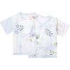 Newborn Baby Cotton Kimono-Style Bodysuit