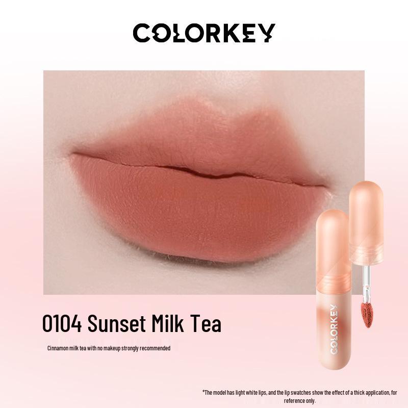 Colorkey Velvet Matte Lip Mud - Egg Series Lip Gloss for Women