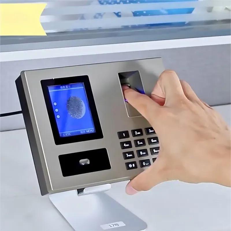 Employee Fingerprint Attendance Machine FA03 for Office Factory Work Check-in Device Support Facial Recognition Password Unlock