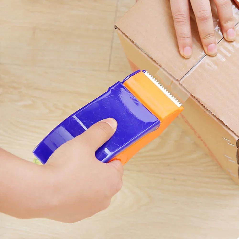 1/2pcs Heavy Duty Manual Packing Tape Dispenser, for Shipping Tape, with Built-in Cutter, for Moving & E-commerce