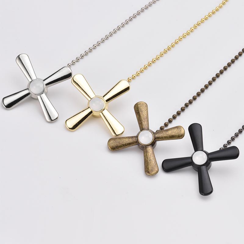 2pcs Pulls Metal Pendant Simple Table Lamp Chains For Ceiling Light Lamp Fan Switch Pulling Chain Bulbs Fan Pull Set 4 colors