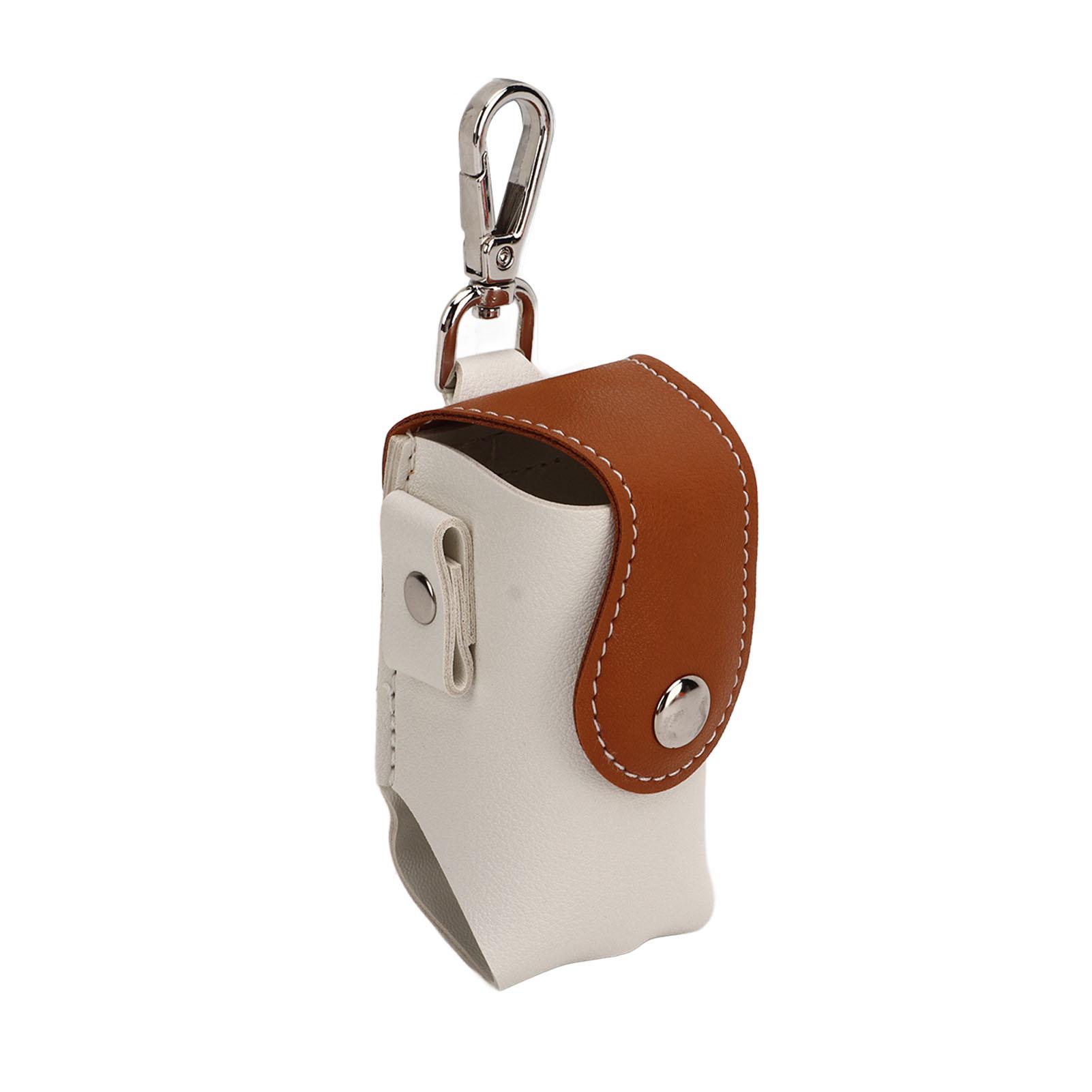 

Чехол для гольф-мячей Портативный ПУ Прочный Металлическая кнопка Модный Держатель для гольф-мячей для Поклонников гольфа Принадлежности