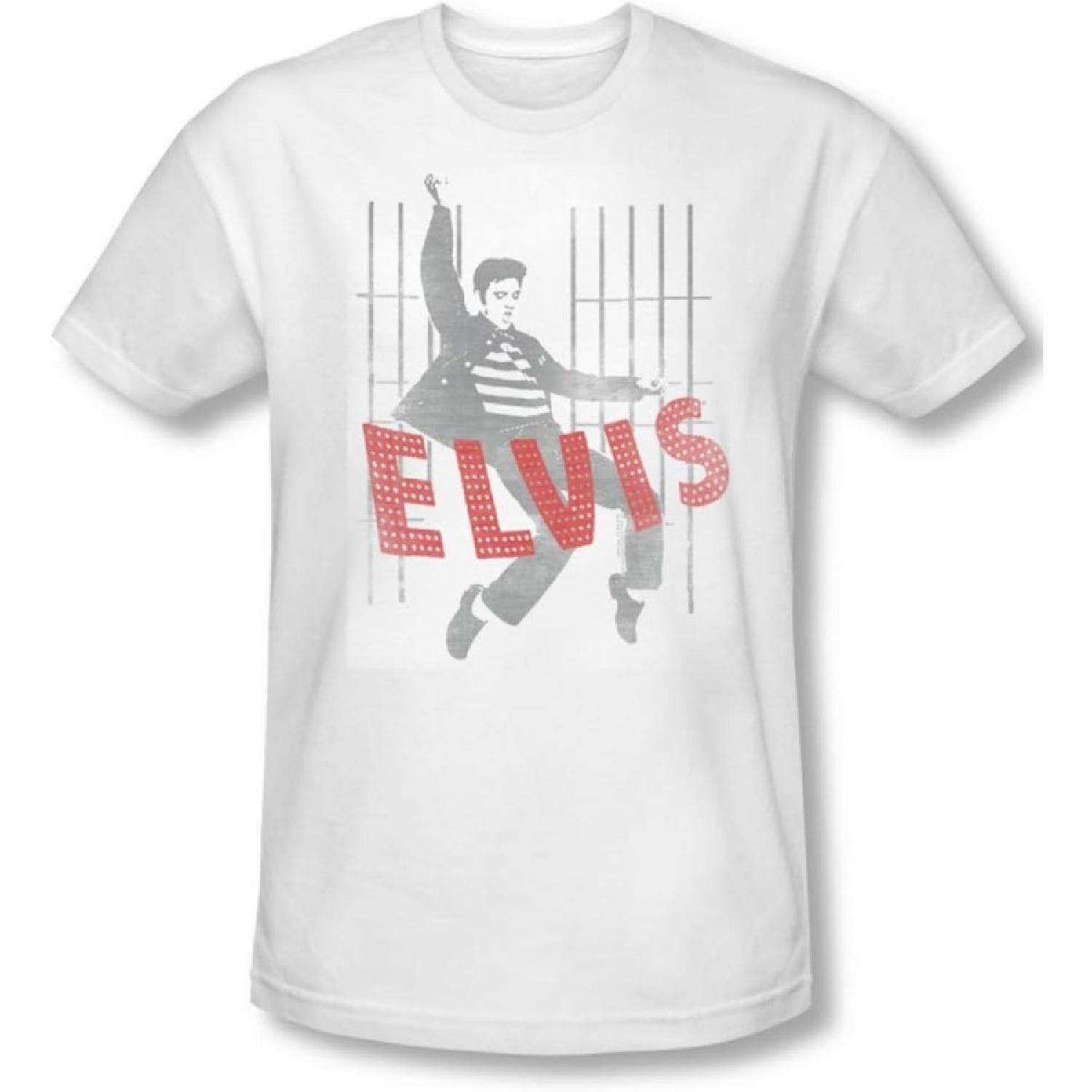 Elvis Presley - Mens Iconic Pose Slim Fit T-Shirt S