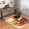 1PC Custom Name "Your Name's Egg Sandwich" Theme Floor Mat Ideal for Living Room, Game Rooms, Office, Bedroom, Floor Mat Playful Design