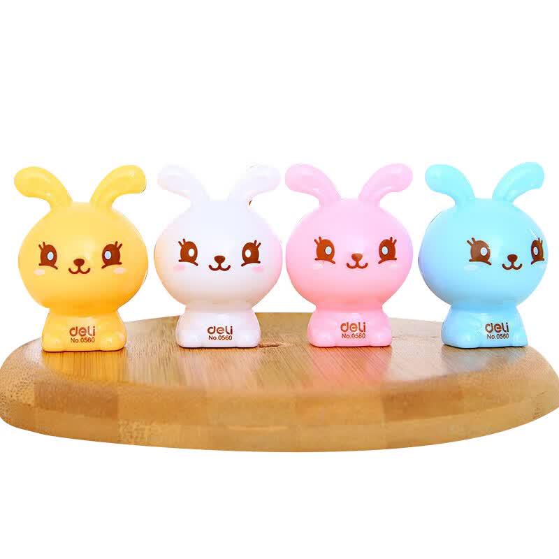 Deli 6-Pack Mini Cute Pencil Sharpeners