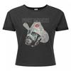 Amplified Womens/Ladies Cowboy Kiss Post Malone Crop Top
