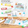Shuttle Art Dot Marker 12 Color for Washable Color Includes Coloring Drawing Easy To Gift Pens, Set, 40ml, Water-Based, Washable, Kids, Pens, Book,