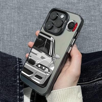 Racing Printed Style Phone Case Suitable for iPhone 17 16 15 14 13 12 11 Pro/Max/Plus Anti Drop and Shockproof Back Cover