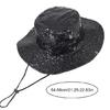 Sequined Bucket Hat Outdoor Sun Hat for Outdoor Fishing Hiking Caps Breathable Sunscreen for Hot Season