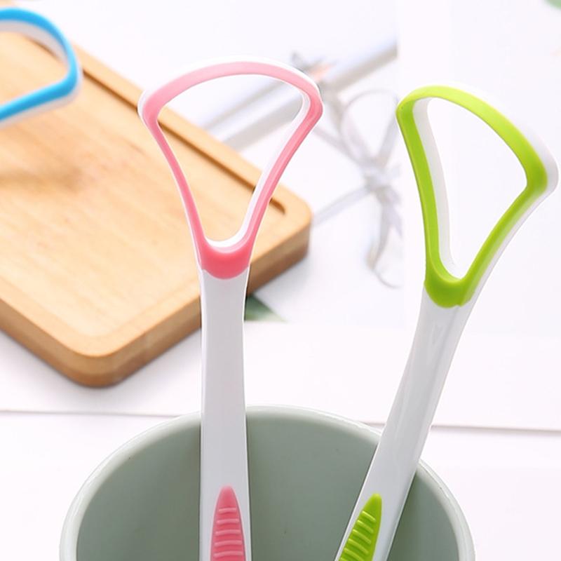 Tongue Scraper Cleaner for Fresh Breath Oral Hygiene Brush Helps Remove Bacteria and Fight Bad Breath Effectively