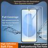 IMAK Hydrogel Film 4th For Samsung Galaxy A37 5G Full Screen Protector Ultra Clear Full Glue Soft TPU Film (Fingerprint Unlock)