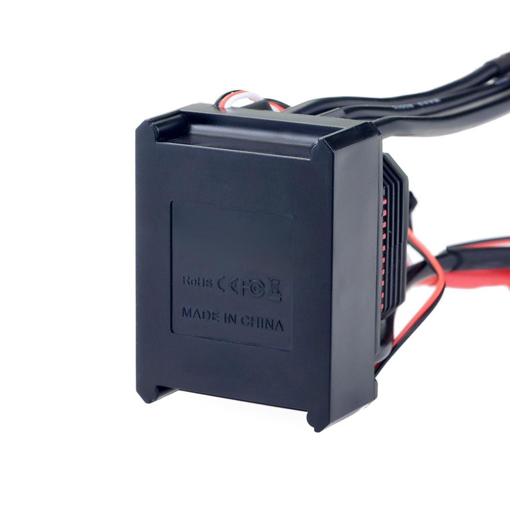 120A ESC with BEC XT60 Plug 3 6S Lipo Waterproof Brushless ESC for 1 8 RC Car Off road Crawler Car Electronic Speed