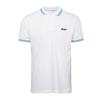 Polo Albus coton avec liserés colorés Homme CHEVIGNON