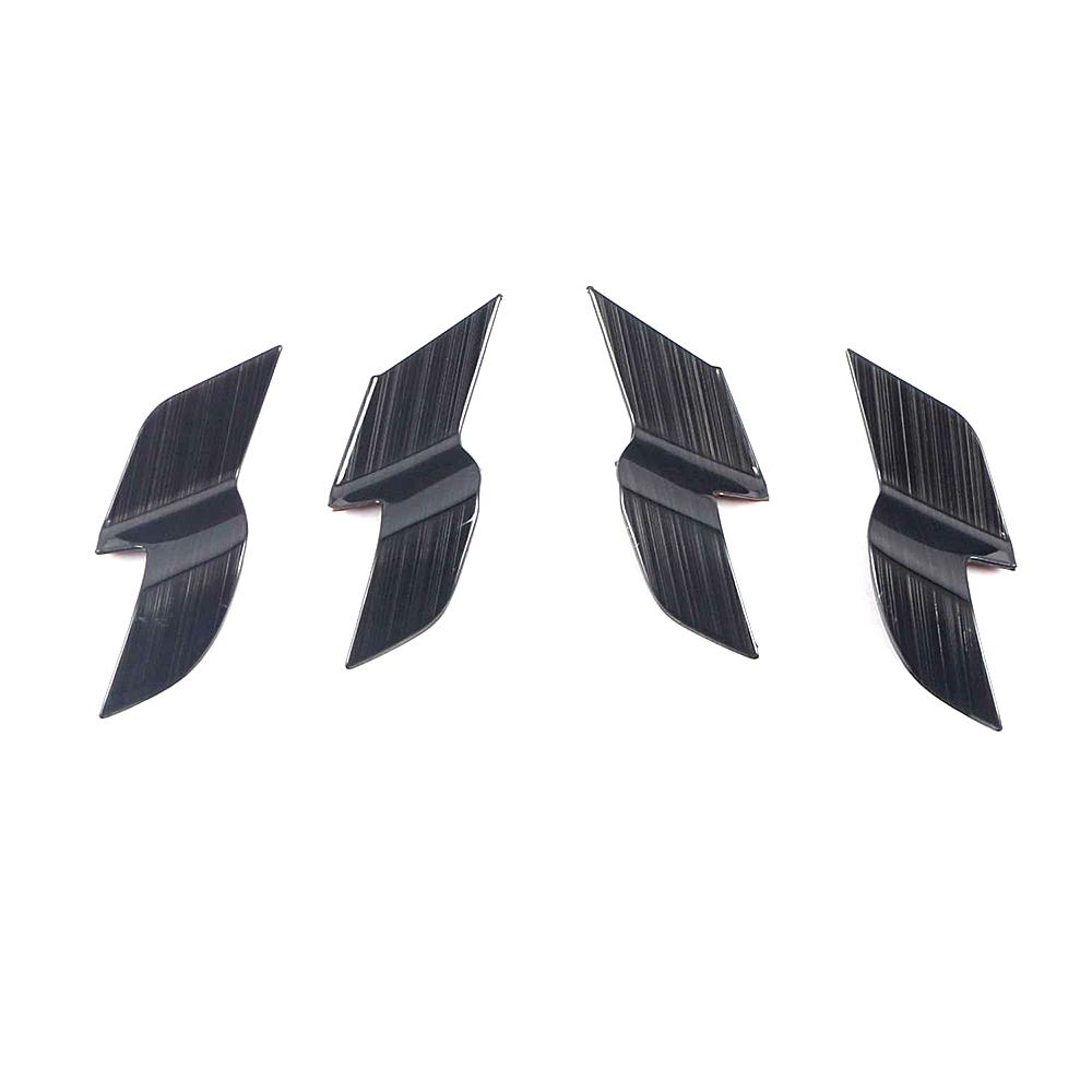 

Для Haval H6 3-го поколения 2024 2024 Накладки на рамки чашек внутренних ручек дверей из нержавеющей стали, защитные аксессуары, декоративная наклейка чёрный