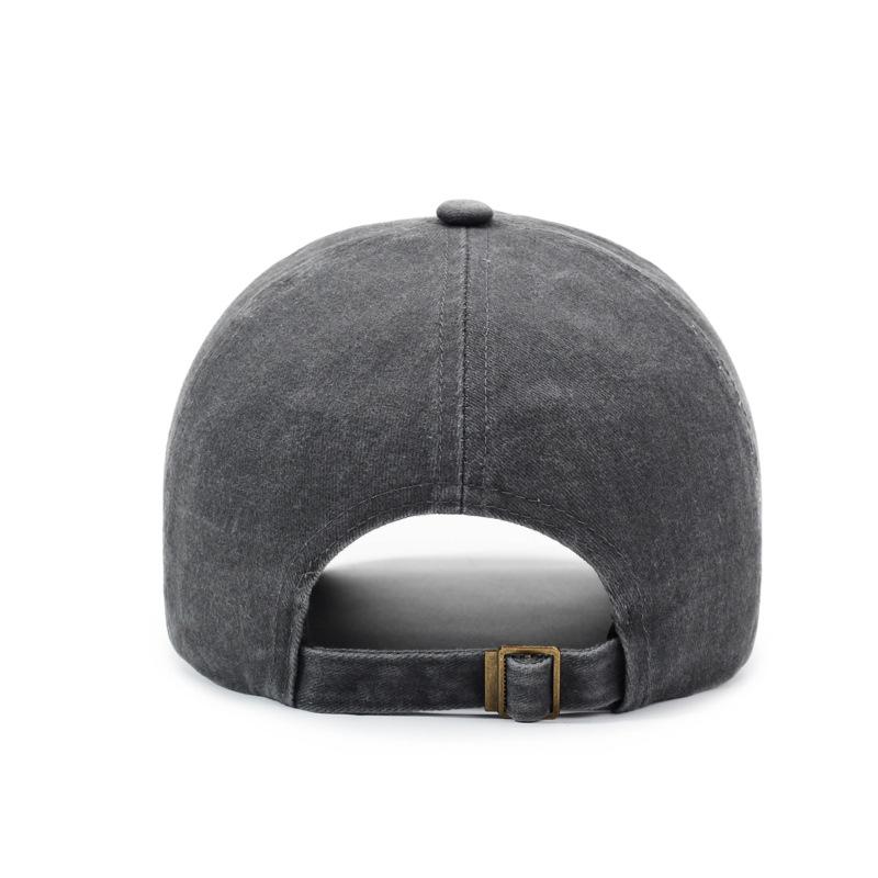 Retro Baseball Cap Men'S And Women'S Spring And Autumn Sports Casual Hat Personalized Street Washed Sunshade Cap