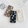 Retro Daisy Flowers Silicone Phone Case For Iphone17 16pro 15pro 14 13 12 11 12pro 13pro Max 14plus Anti Fall Protective Cover