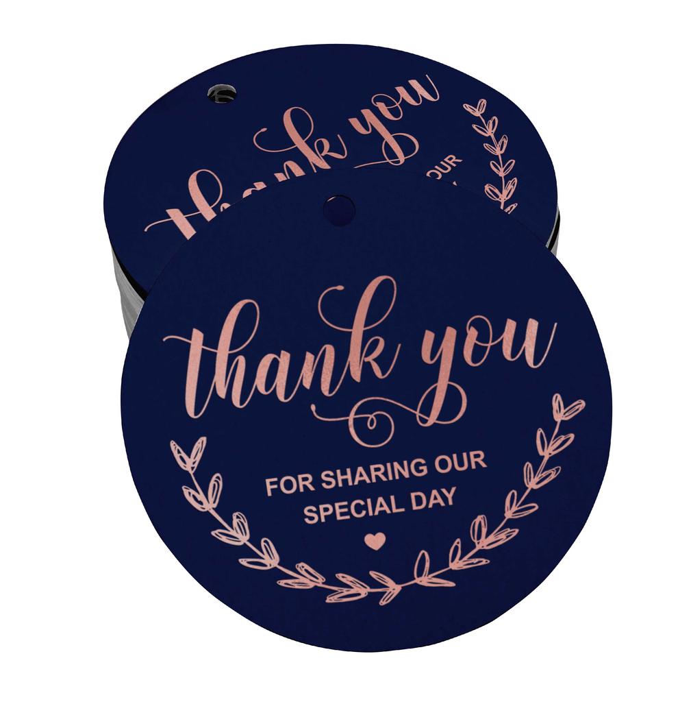 Inkdotpot Thank You For Sharing Our Special Day Bridal Shower-Baby Shower-Retirement-Wedding-Birthday Bottle Tag