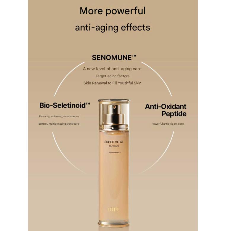 Iope NEW 6th Gen Super Vital Softener 150mL (3 Options)
