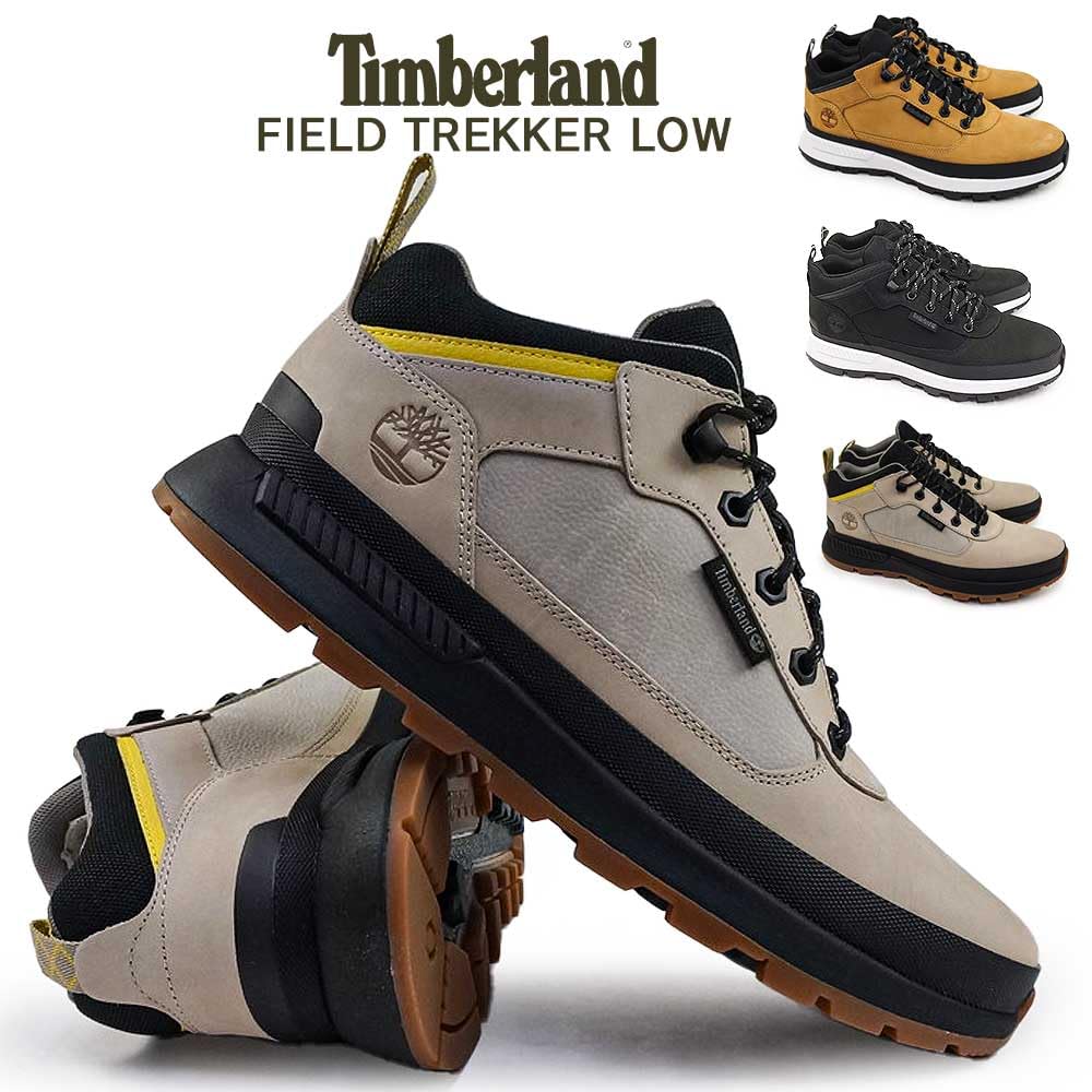 Timberland Field Trekker Low Lace Light Size Men's Sneakers, A6DKN, Taupe, 26.5cm