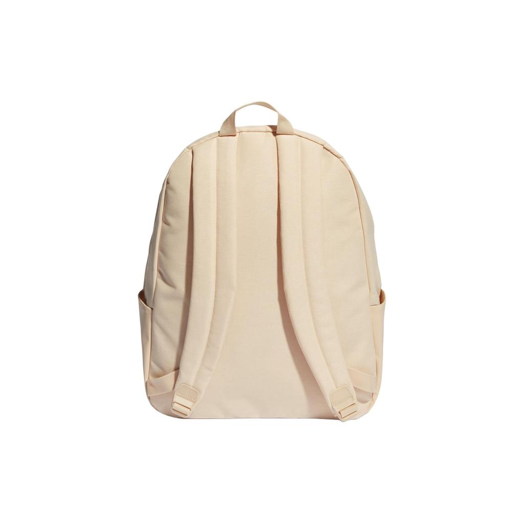 Adidas Classic Horizontal Three Stripe Design Recycled Polyester Backpack Unisex Backpack Sand Yellow IL5778
