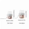 Double-layer Fresh-keeping Box Yogurt Nut Fresh-keeping Container Portable Travel Storage Multi-purpose Food Sealed Container
