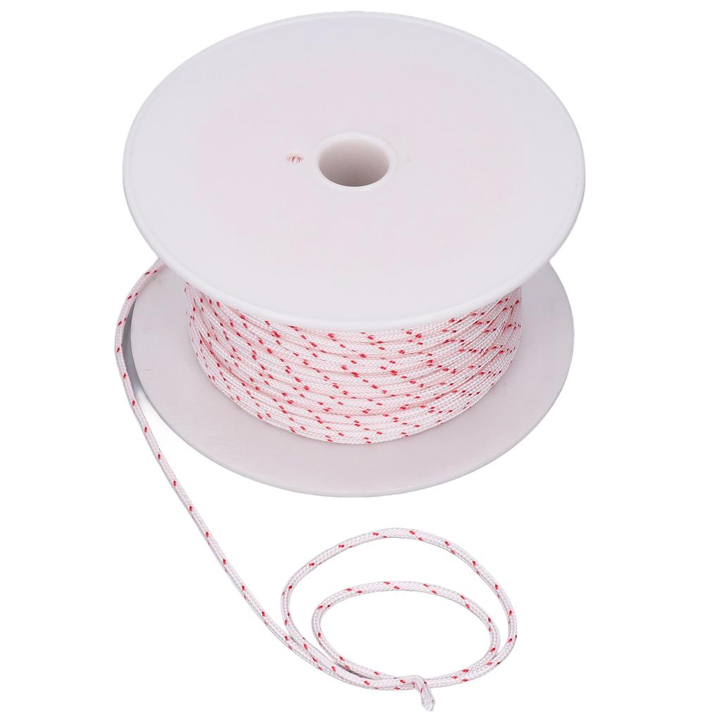 Nylon Rope Chain Saw Start Wear Resistant Strong Nylon Cutter Rope for Lawn Mower Engine3mm