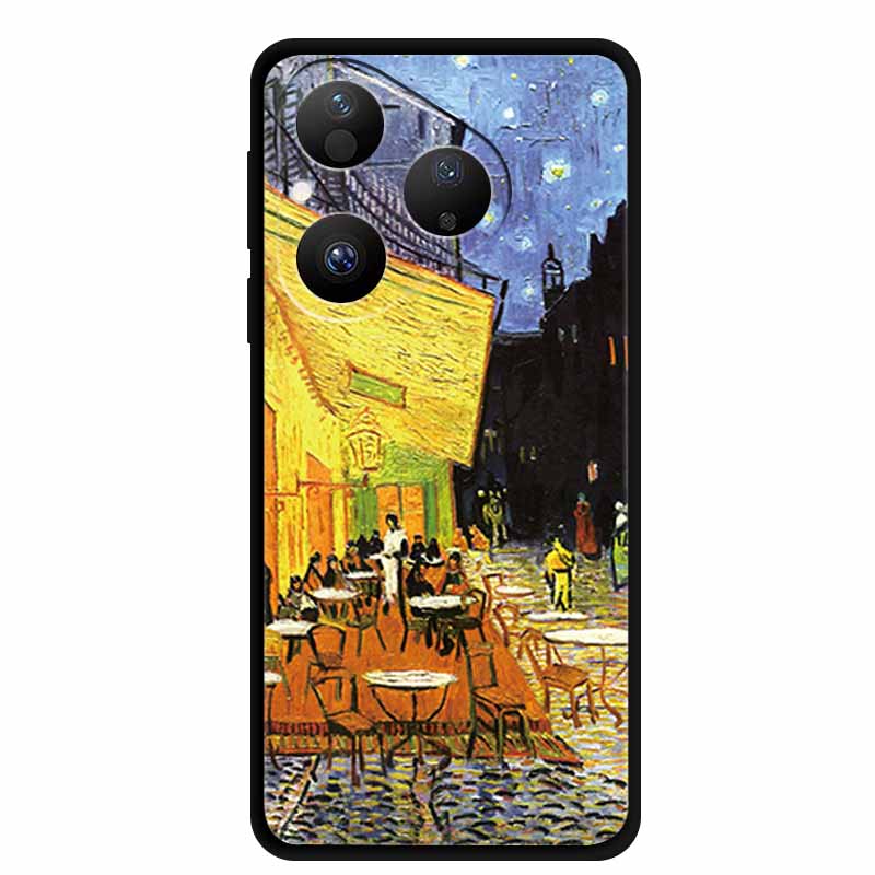 Colorful Case For Huawei Pura 80 Case Cartoon Animal Silicone Black Soft Cover for Huawei Pura 80 Case Protective Bumper Pura80