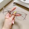 52mm Men's Rectangular Eyeglass Frame Anti-Blue Light Reading Glasses Fashion Acetate Prescription Eyeglasses Frame for Women