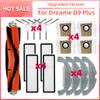 Compatible for Dreame D9 Plus Robot Vacuum Main Side Brush HEPA Filter Mop Pads Dust Bags Replacement Spare Parts Accessories