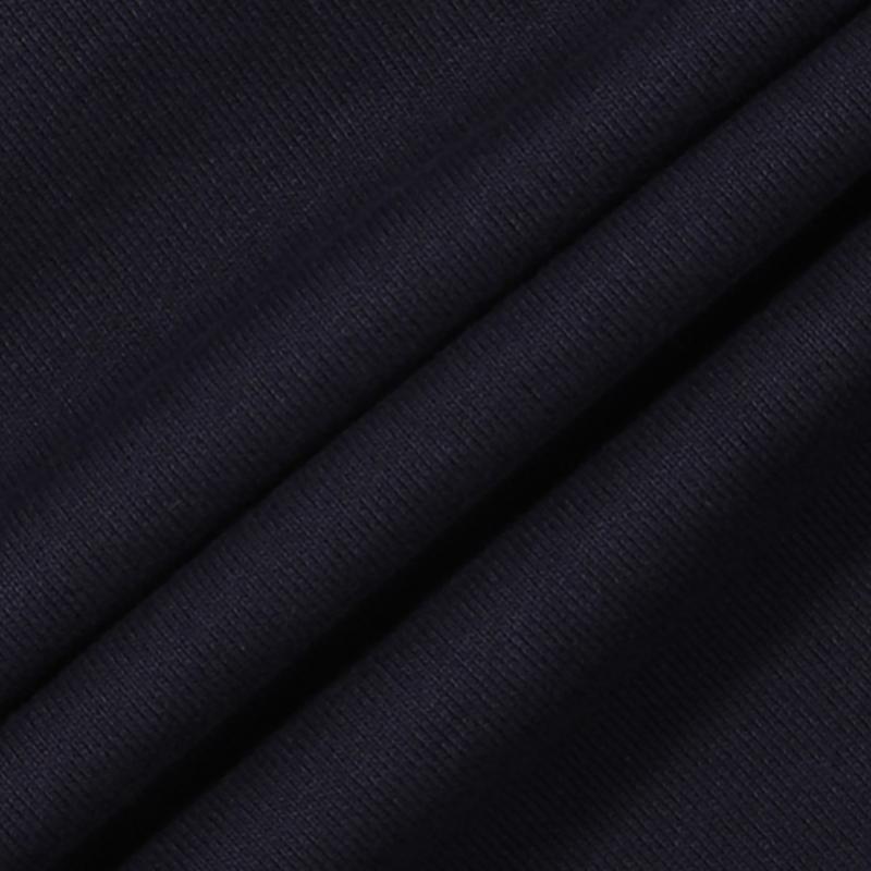 Yüksek Yaka Yarım Fermuarlı Lacivert